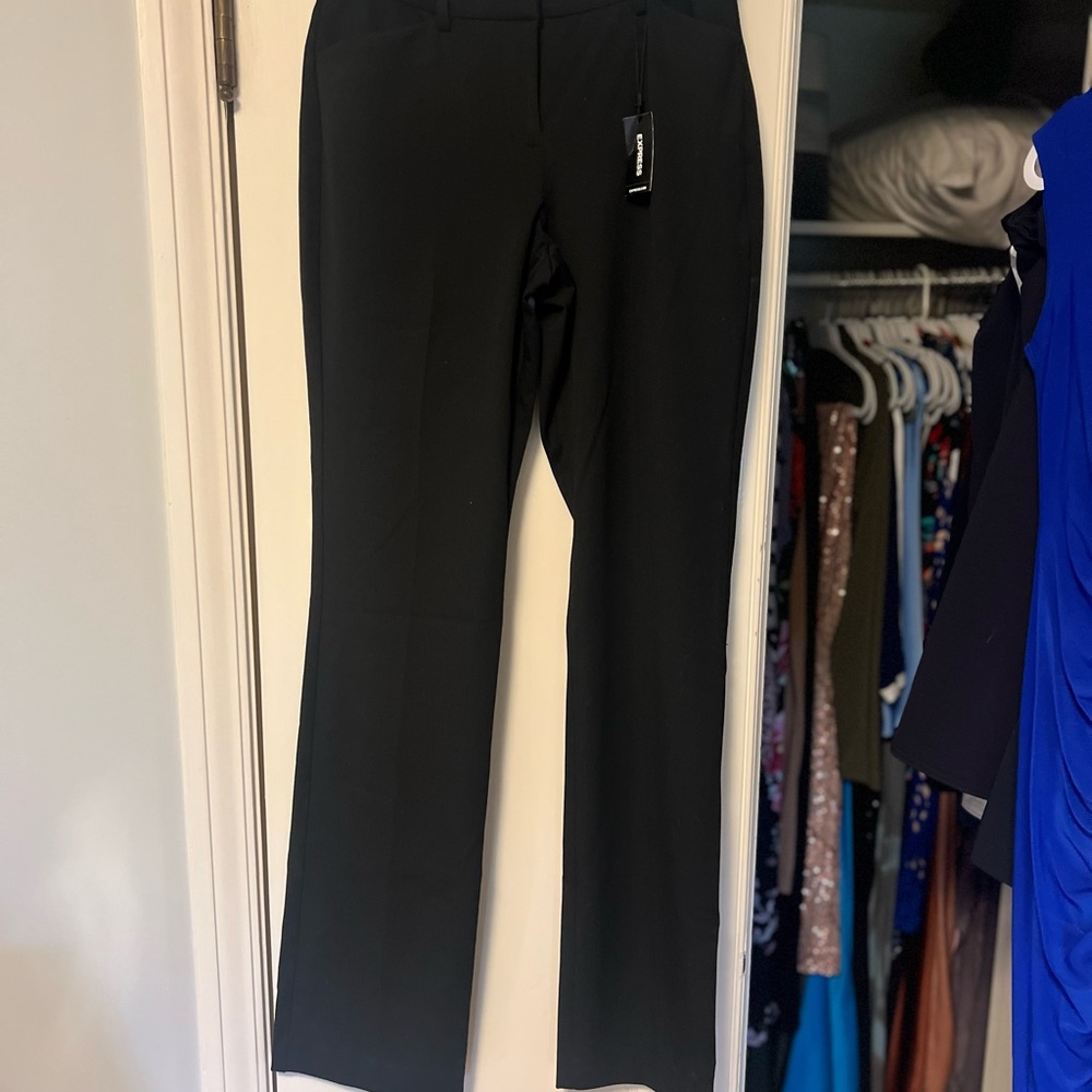 Black Boot Cut Flare Pants